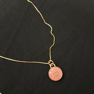 Repurposed Chanel charm necklace
